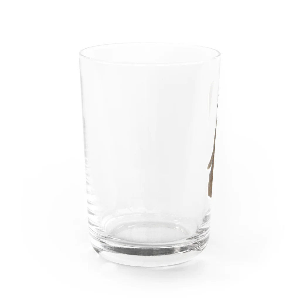 AGUのアグ(全身ミーアキャットVer.) Water Glass :left