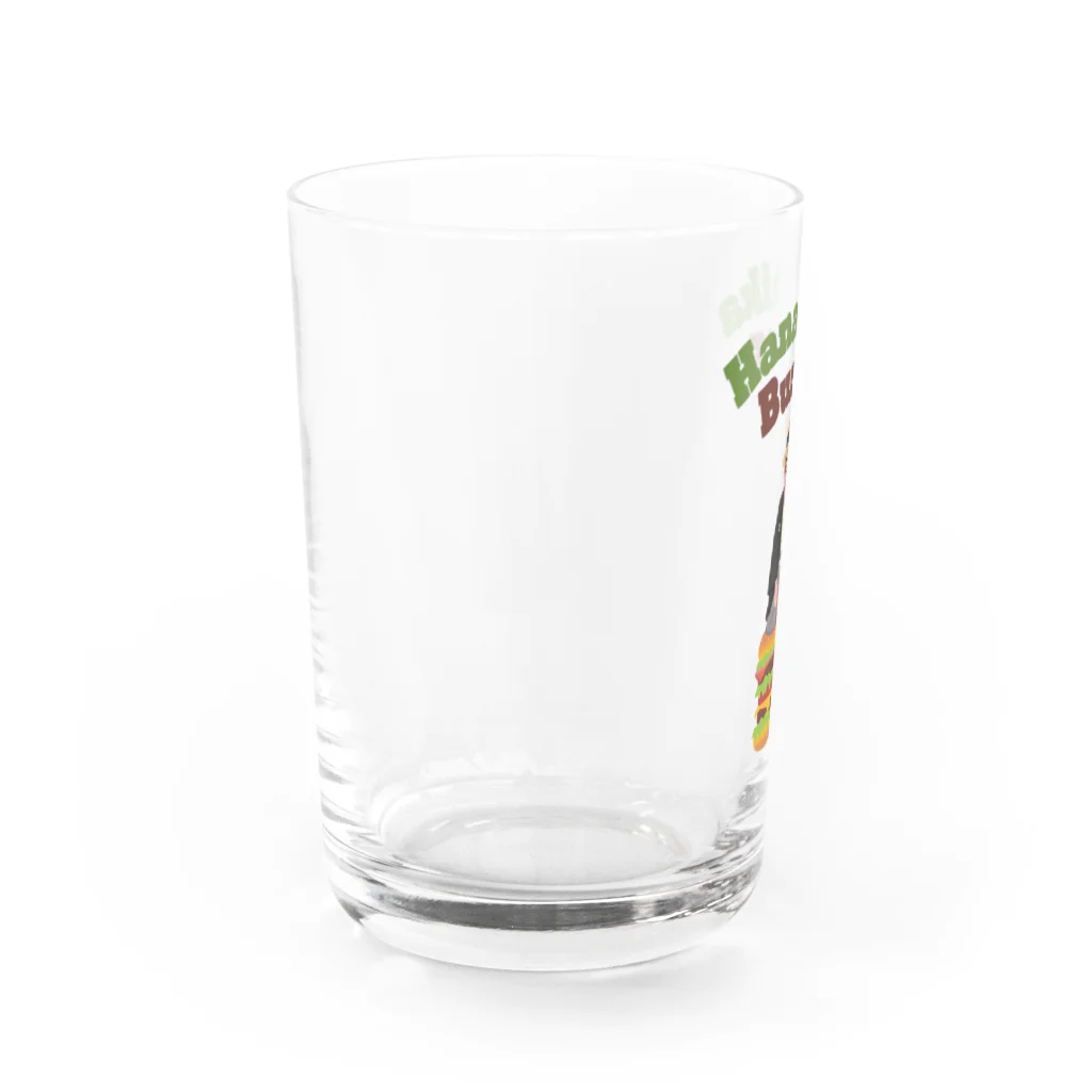 キッズモード某の噺家バーガー Water Glass :left