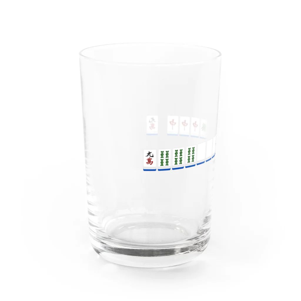 みの大三元四暗刻単騎待ち Water Glass :left