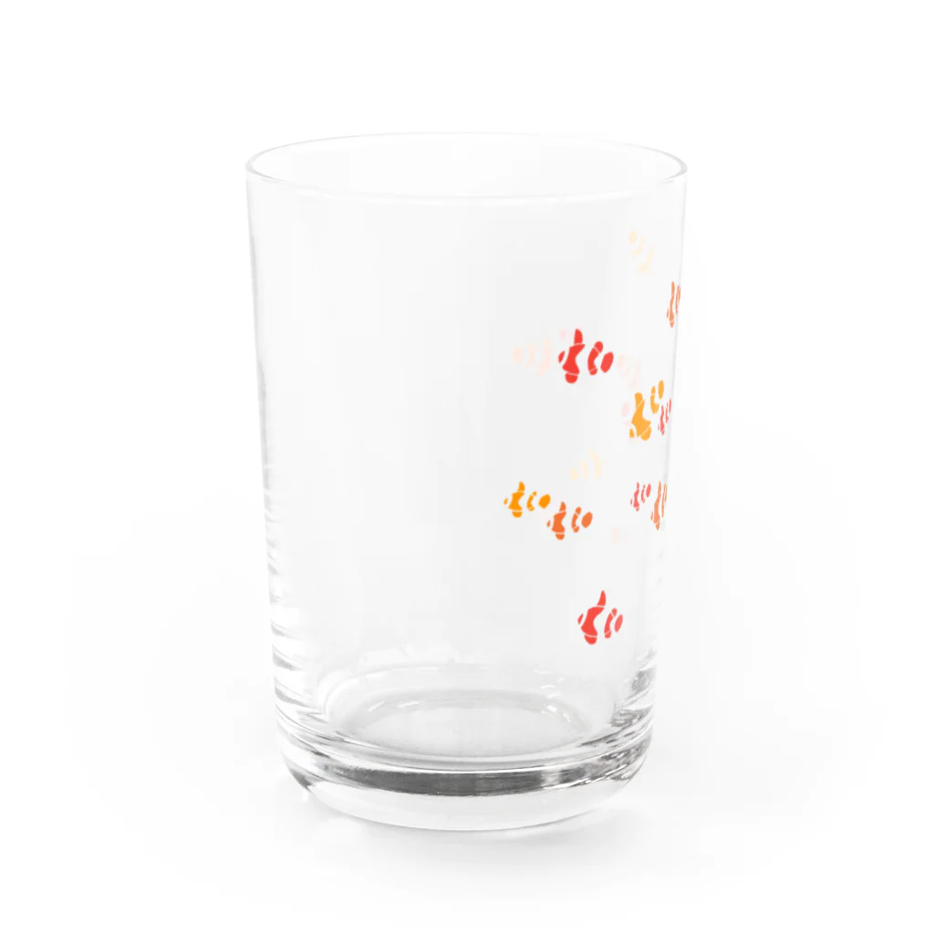 栗坊屋のカクレクマノミ Water Glass :left