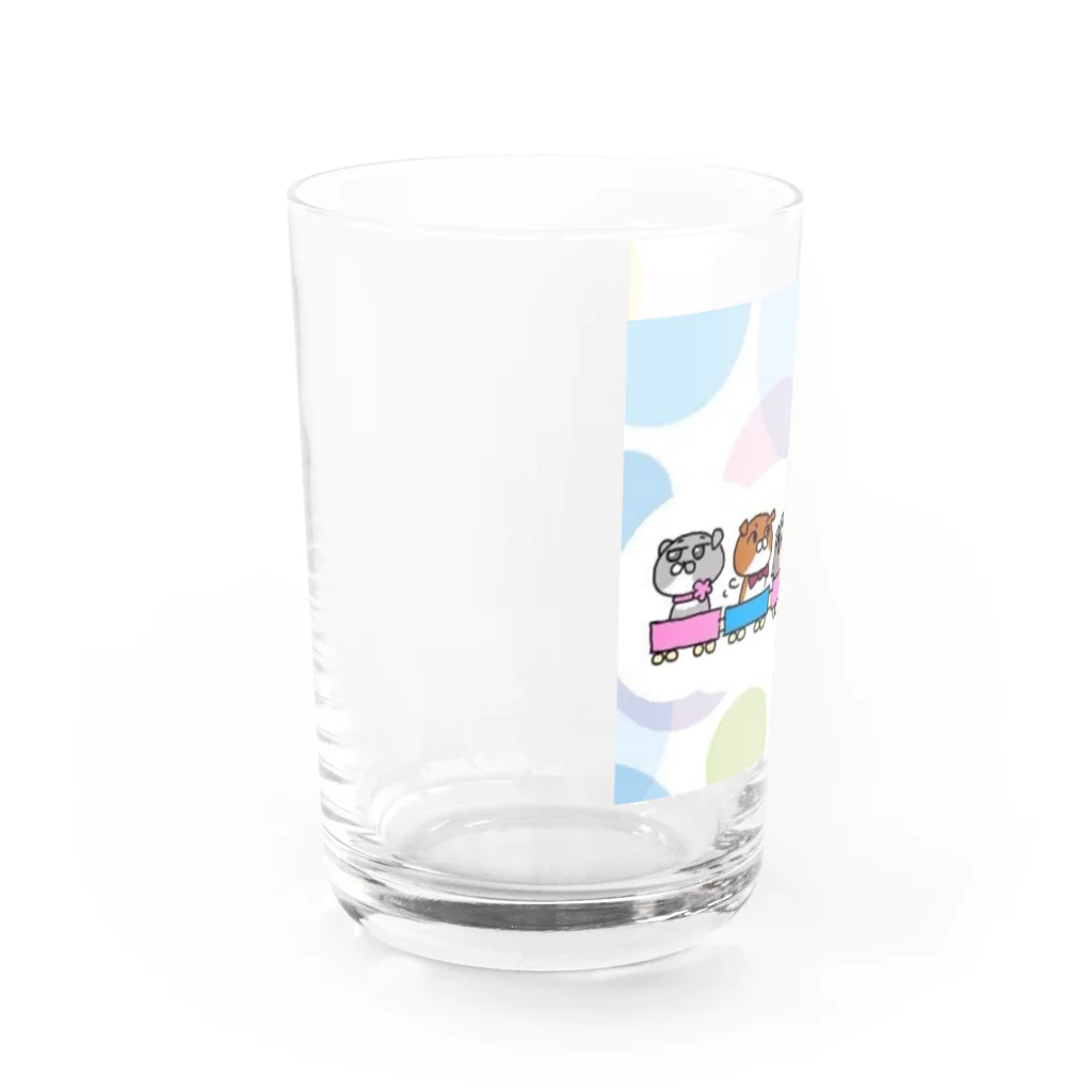 さぼてんのネコミュニケーションのさぼてん家のお出かけ Water Glass :left