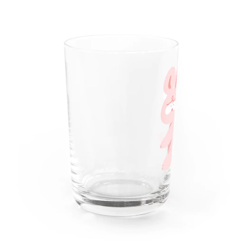 びっくりさんの不機嫌ジョニー Water Glass :left