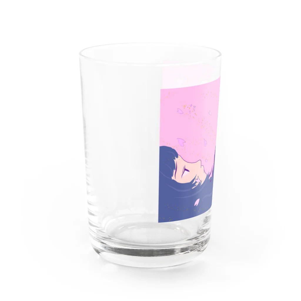 as long asのSpring melancholy Water Glass :left