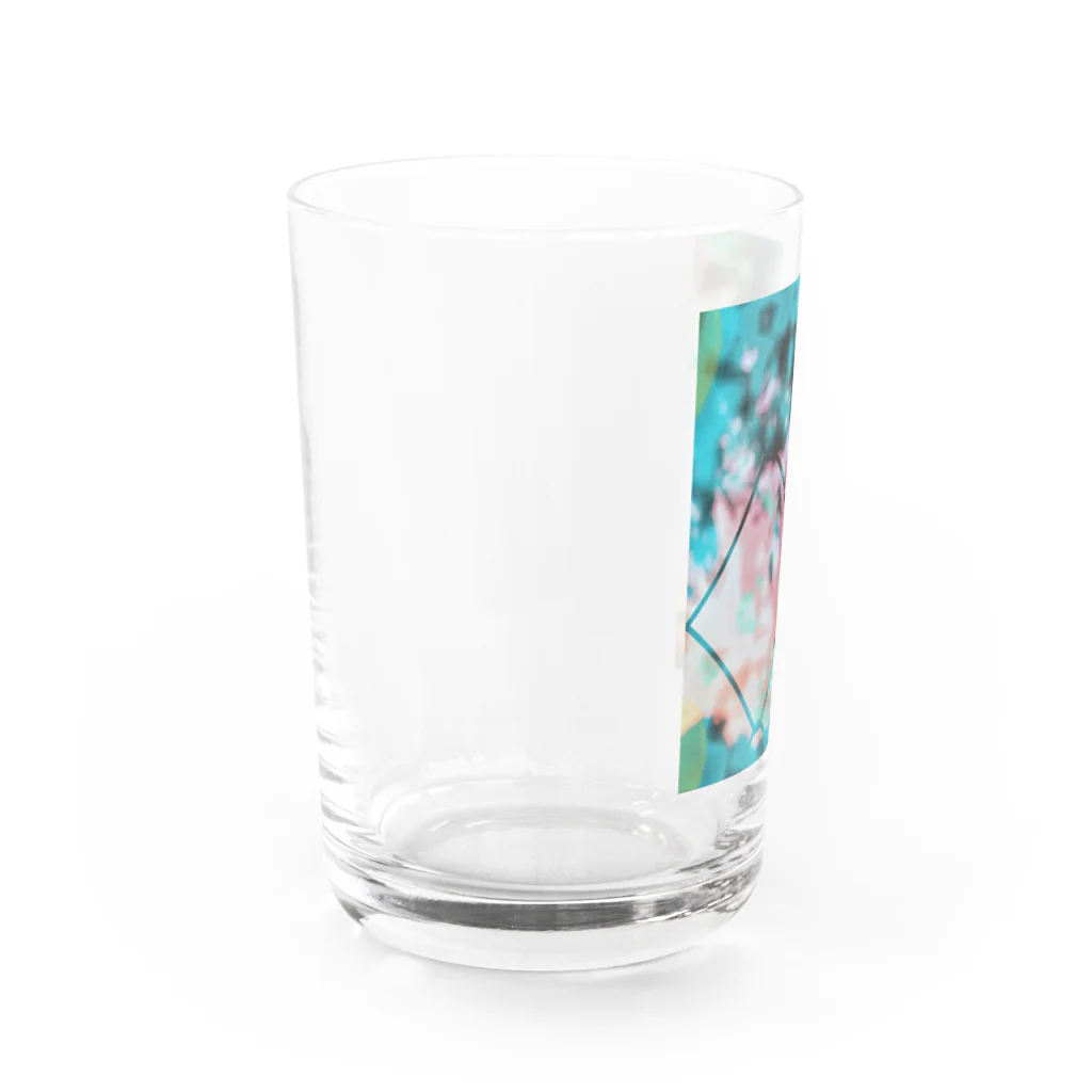 FantasyColorWorldのOpposite side of actuality Water Glass :left