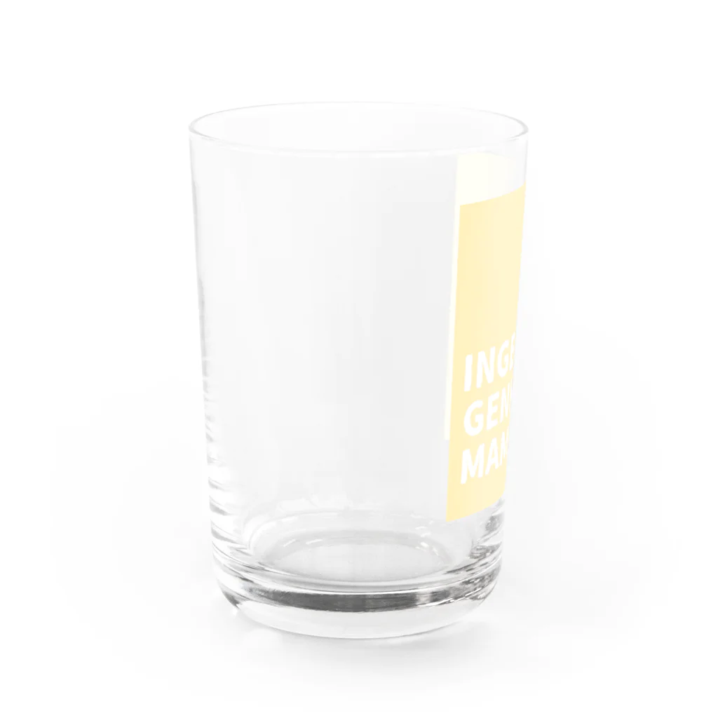 うまかっぺファームのいんげん元気ママ Water Glass :left