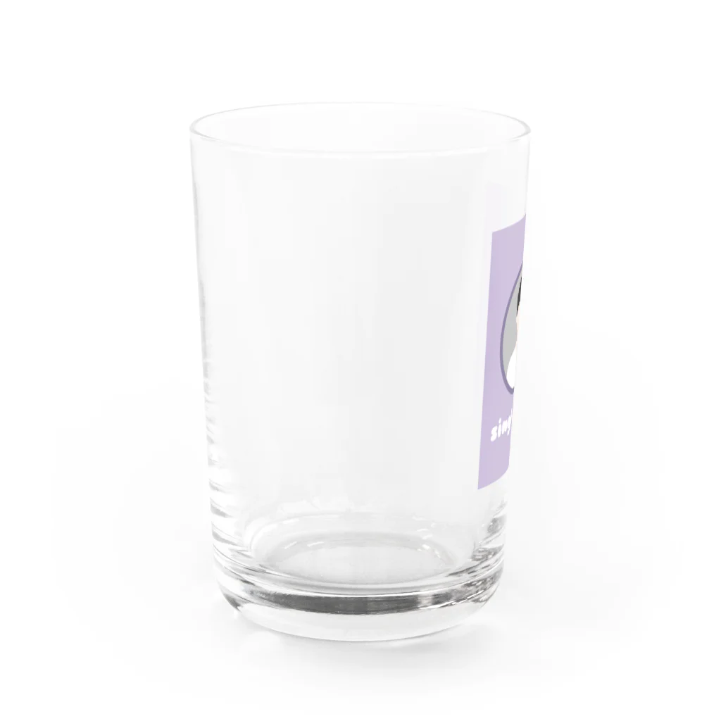 ゆれるごりら委員会。の独身男子 Water Glass :left