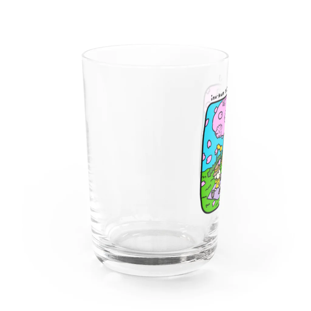 おにぎり堂の犬くんとお山 ３ Water Glass :left