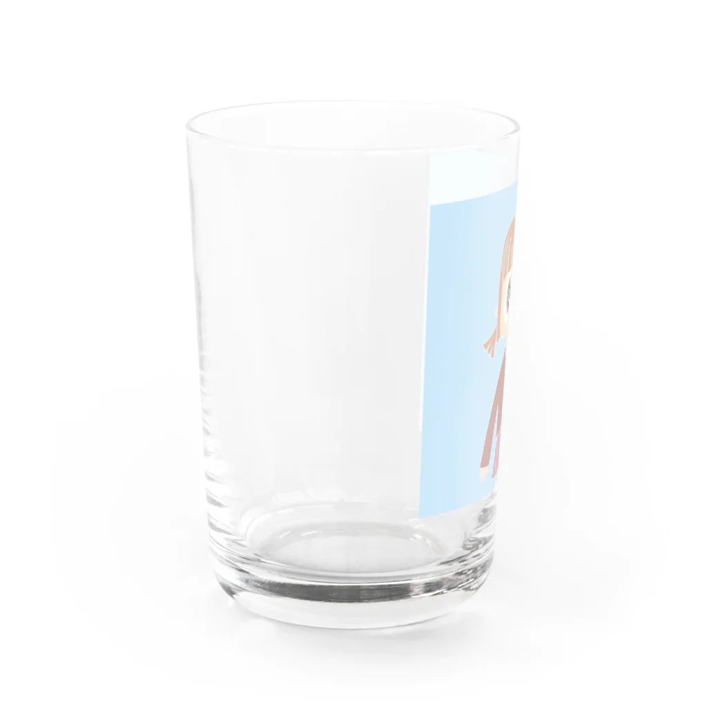 しなひな⇞のくすみちゃん Water Glass :left