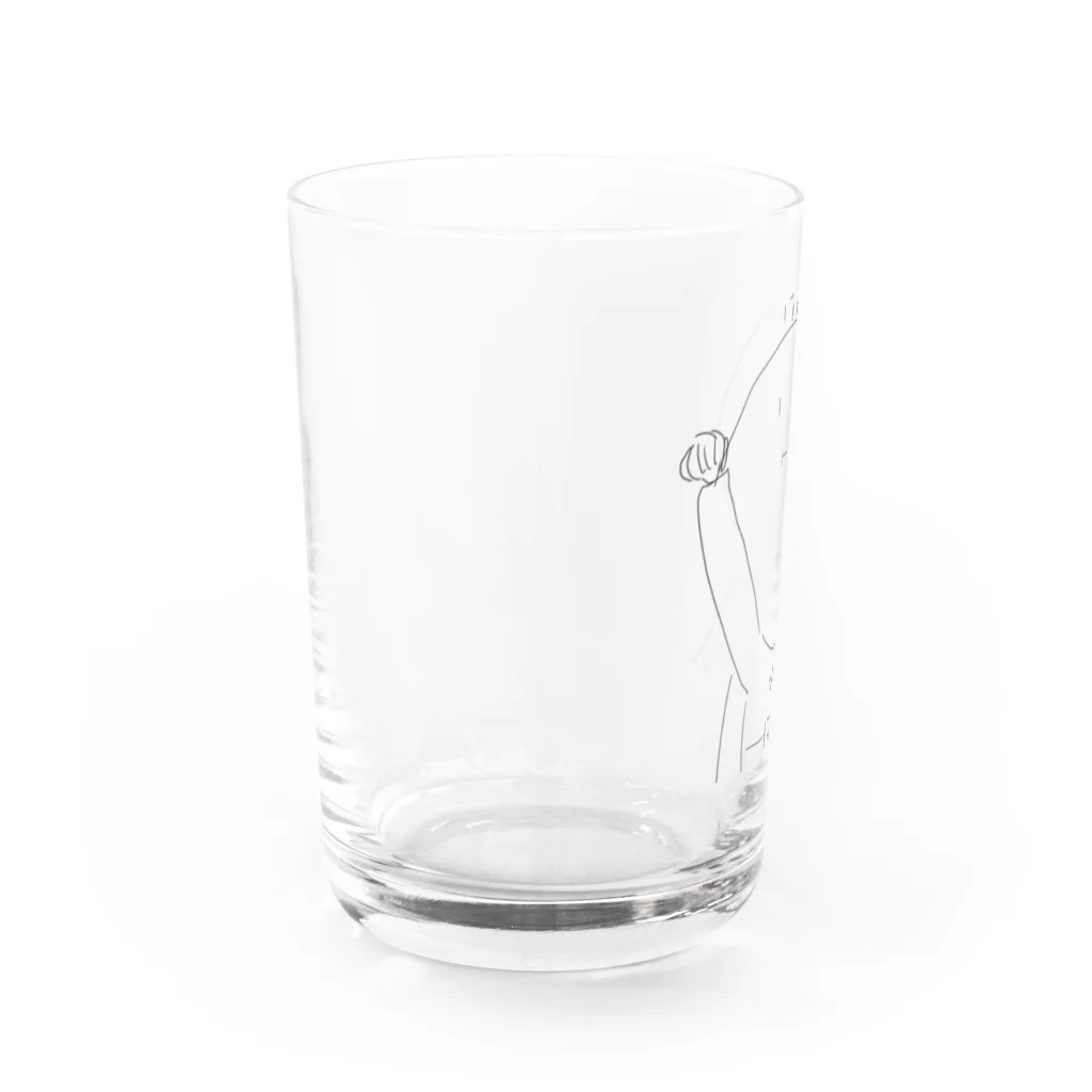 わがままボディショップのスーパーマンに！ Water Glass :left