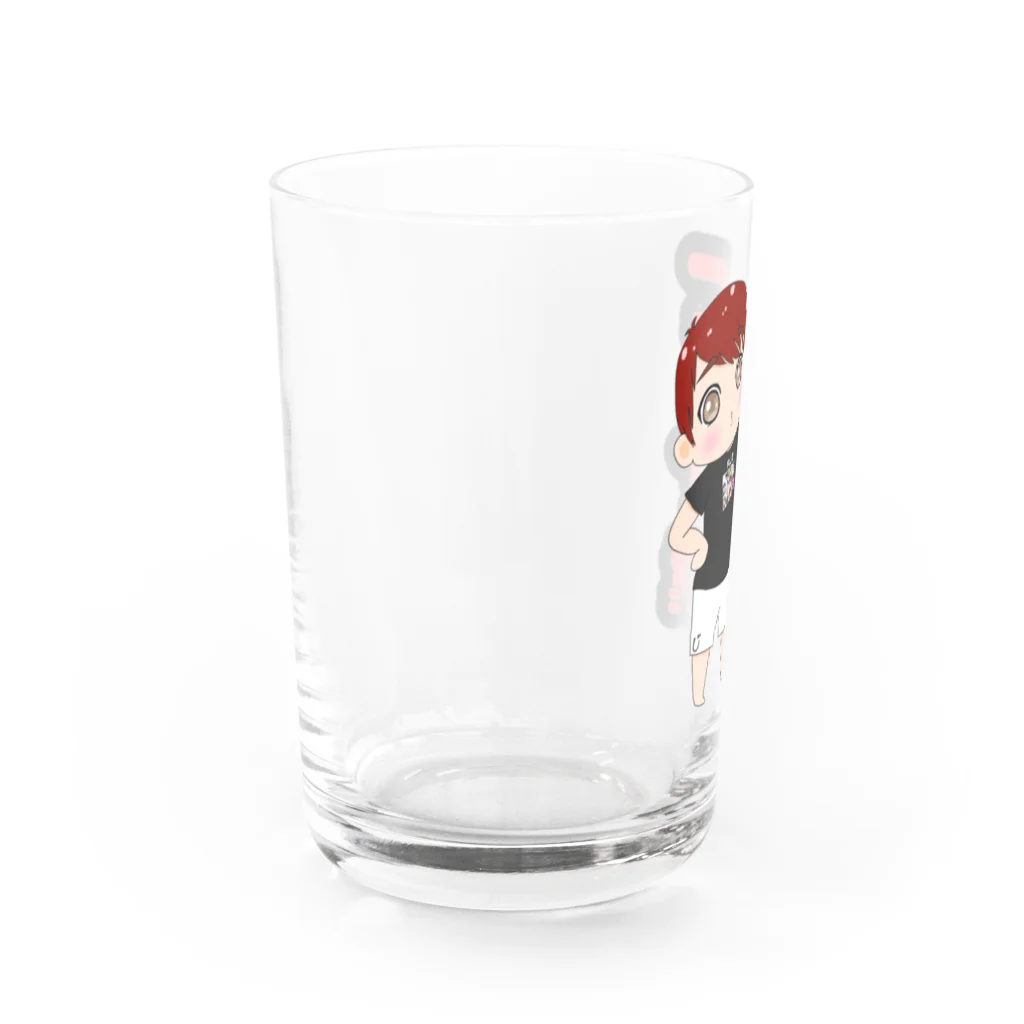 こまこま子's SHOPの決めポーズんでぃ Water Glass :left