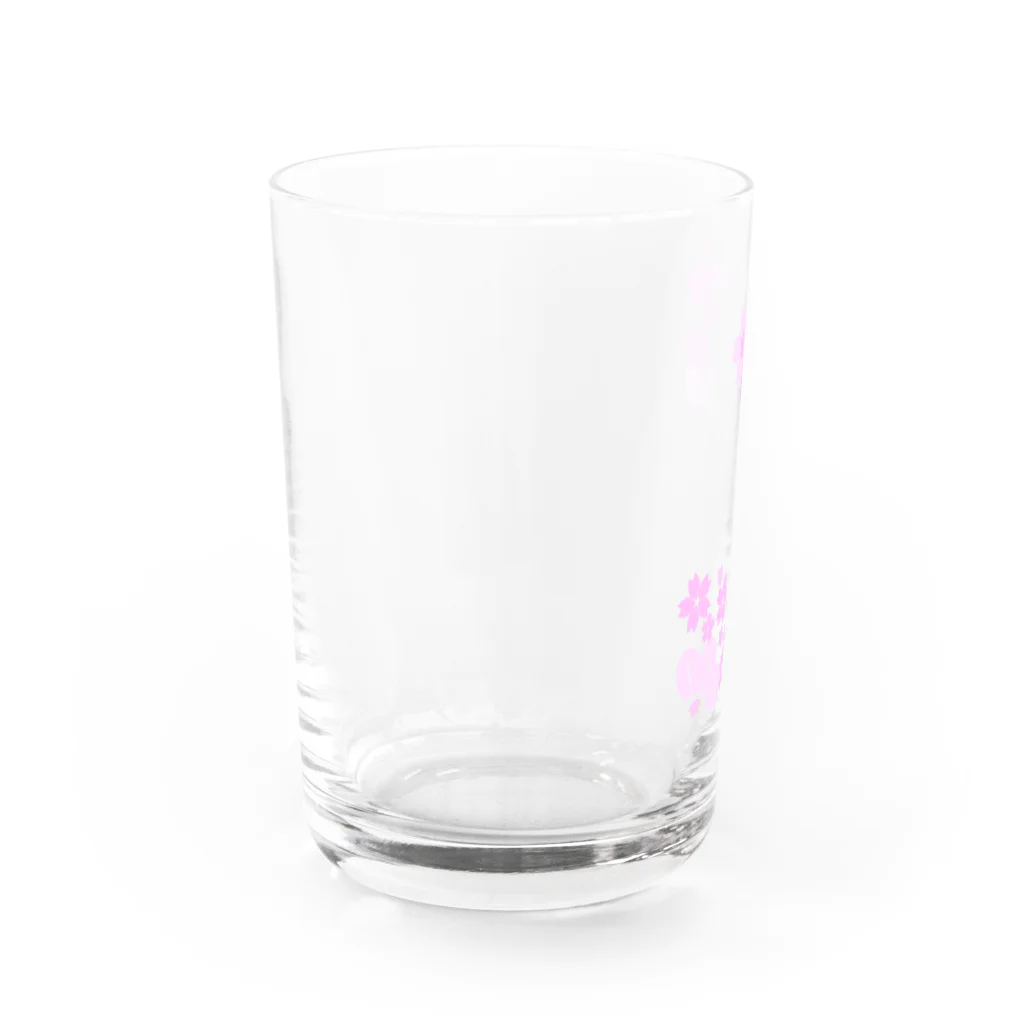 HonNeの桜松R（ピンク） Water Glass :left