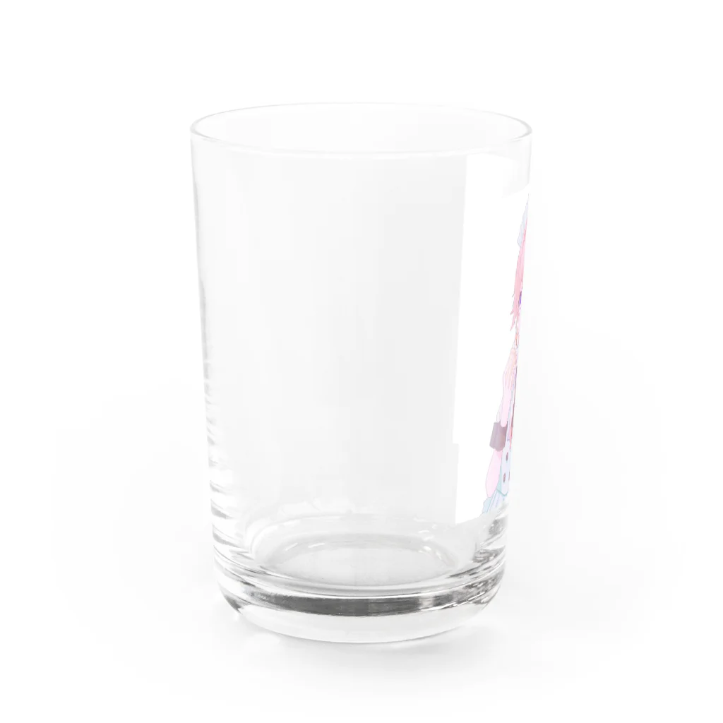 うさぎ屋さんのcupcake  waitress Water Glass :left