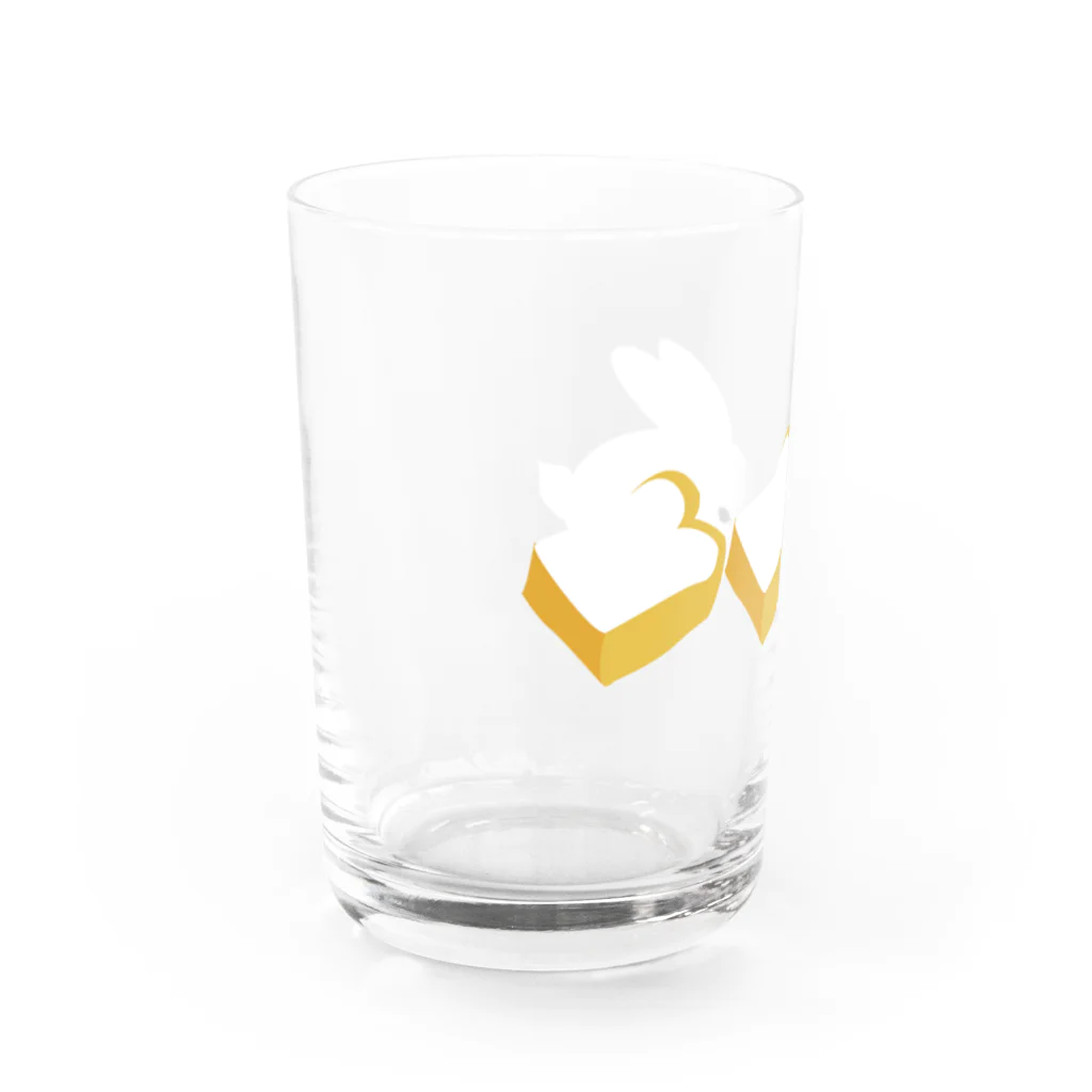 shop　プラグシールのぱんぱんうさぎ Water Glass :left