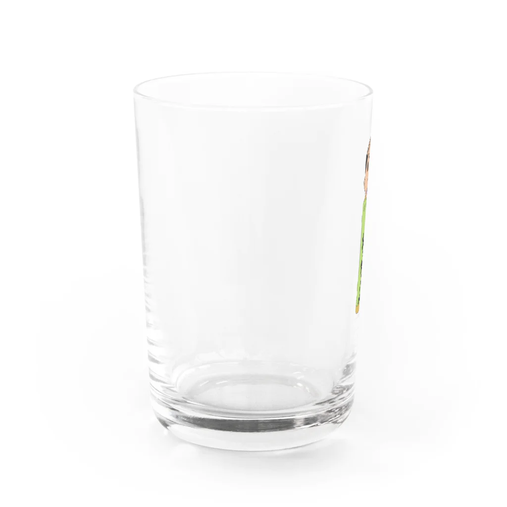 本物のしょーきちのおっ茶ん Water Glass :left