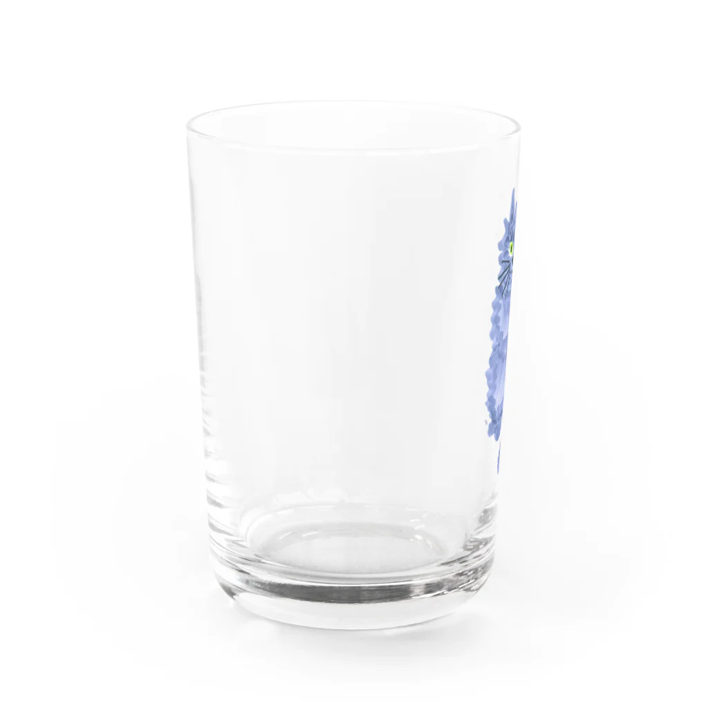 segasworksのながいねこ（お座り） Water Glass :left