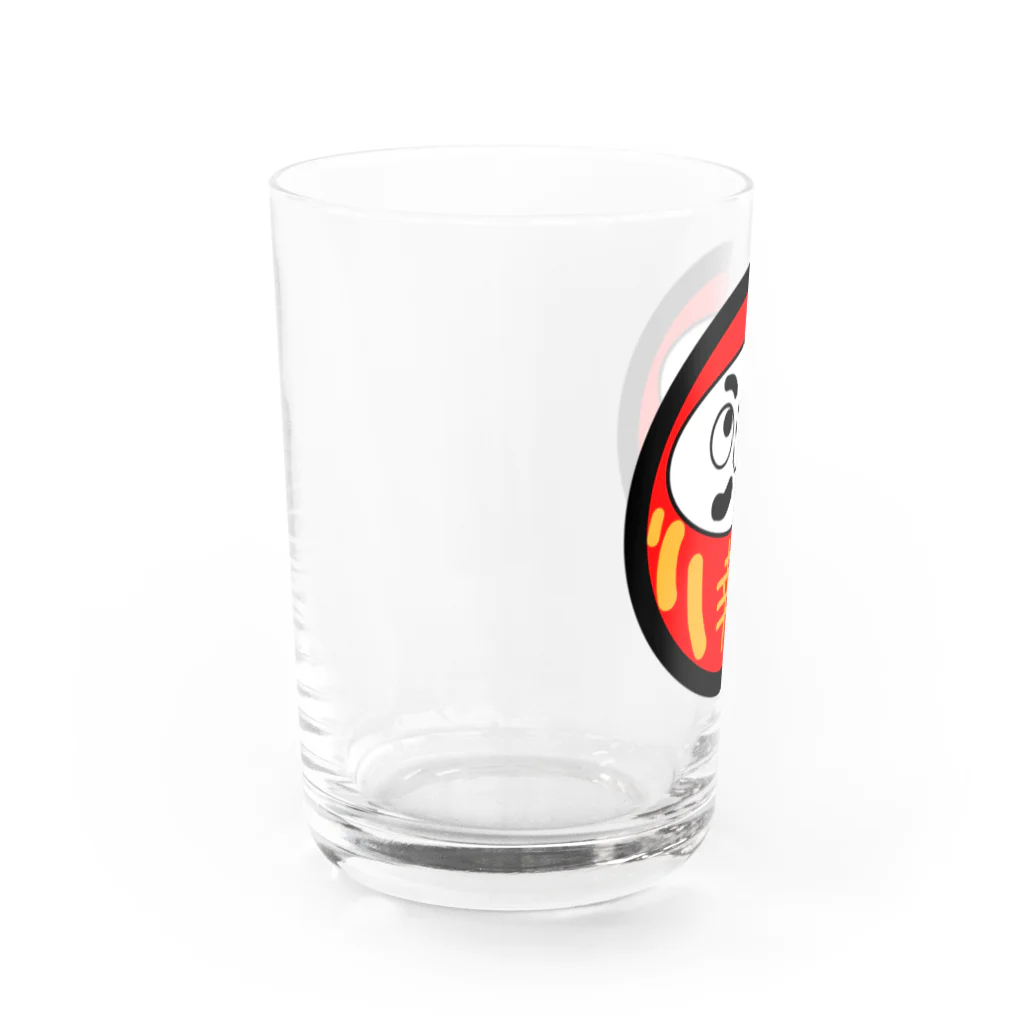 L-Monkeyのだるま Water Glass :left