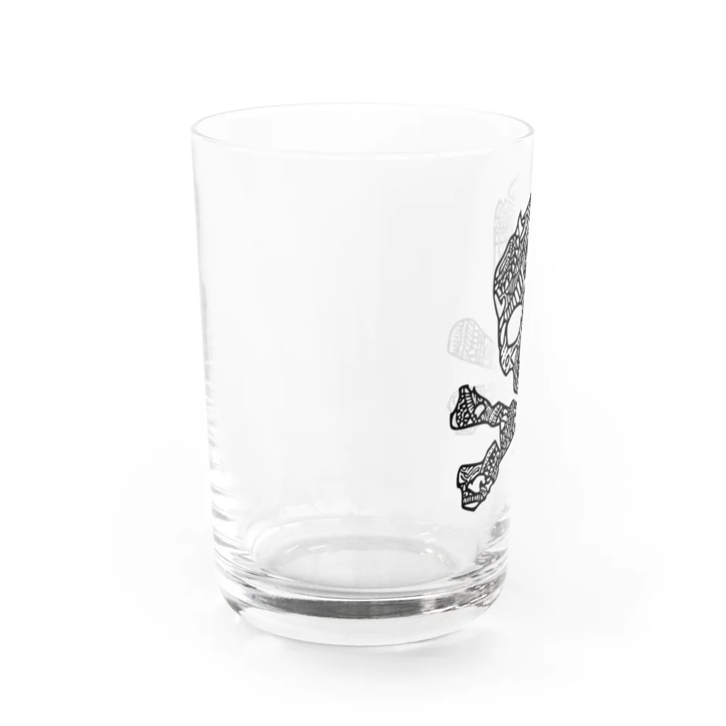 chillcalの髑髏グラス Water Glass :left