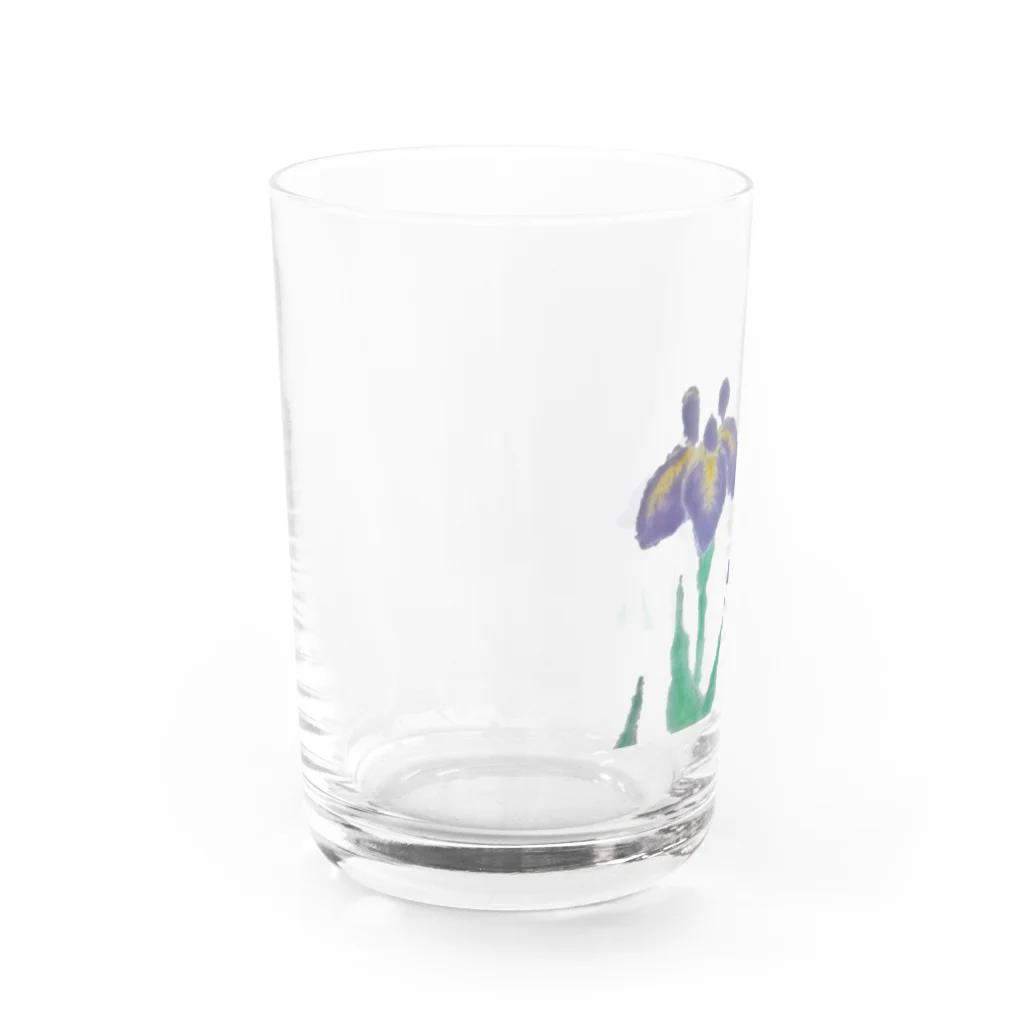 kamuiupopoの花菖蒲 Water Glass :left