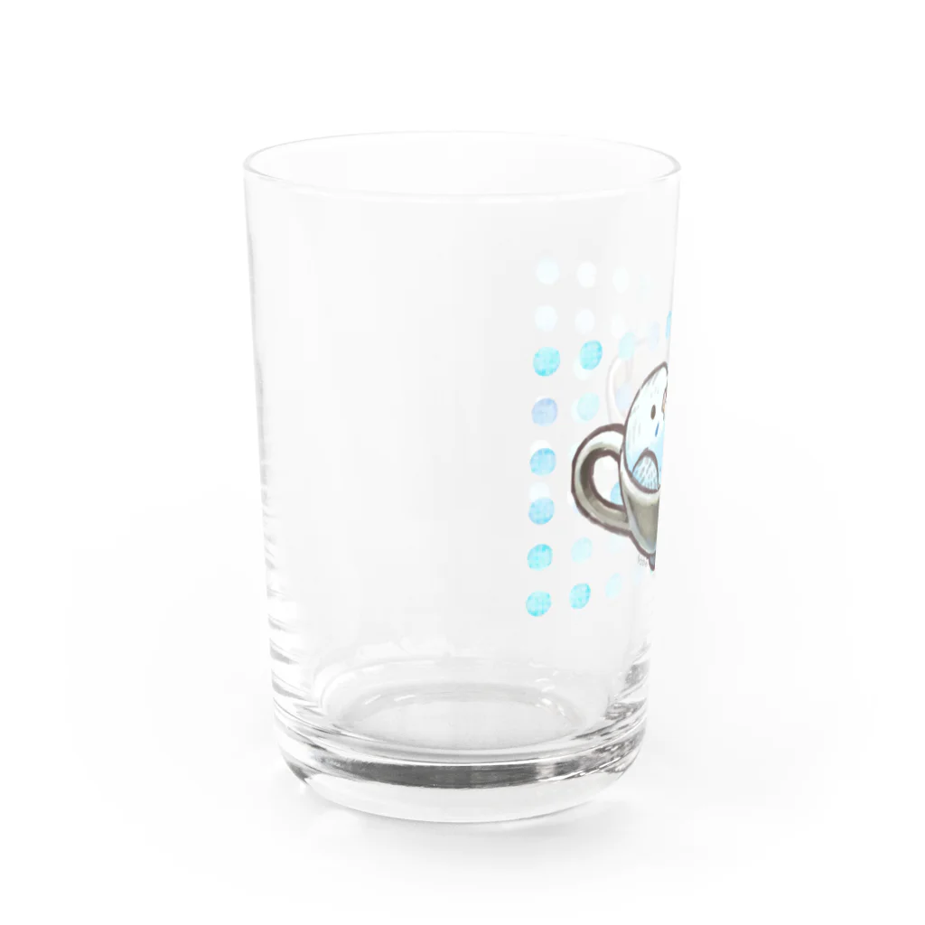 ゆずとろ@インコ･小鳥のカップいんこ Water Glass :left