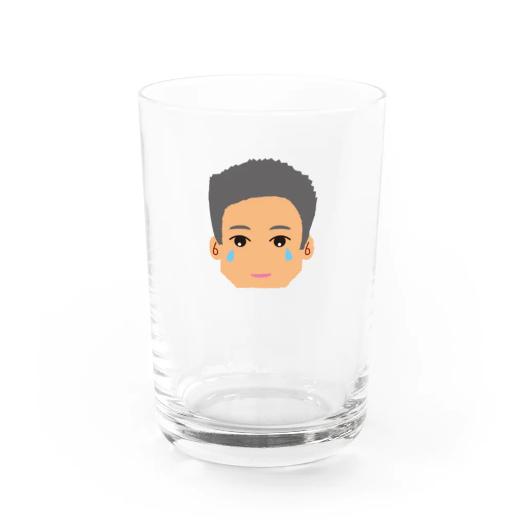 ぷくぷくとのグラス一杯の涙 Water Glass :left