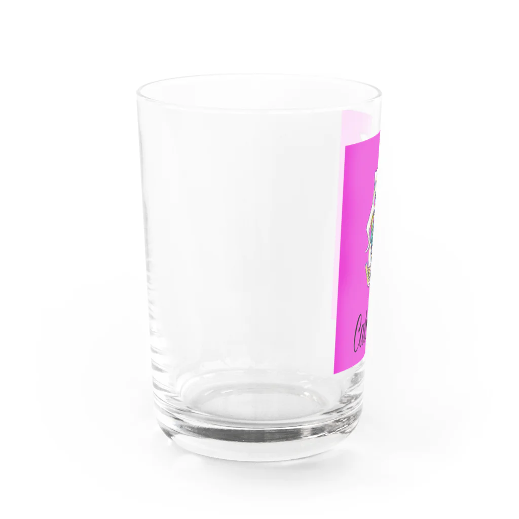 お味噌ちゃん👺LINEスタンプもの渚ちゃん Water Glass :left