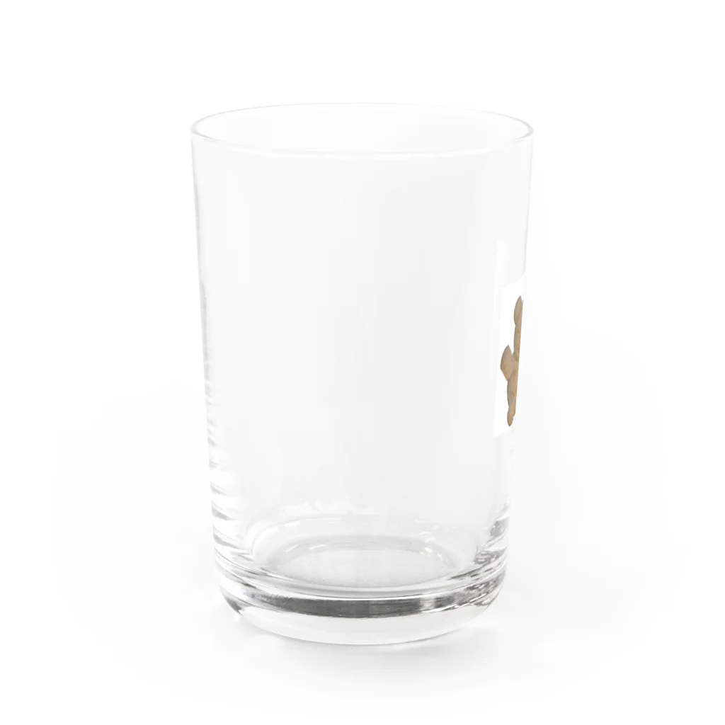 ふりむん達のお店のぱんくま Water Glass :left