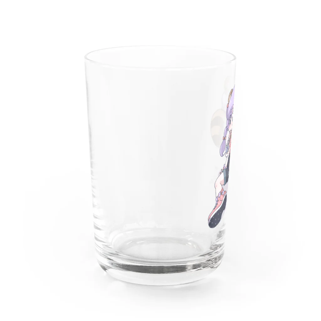 tachikawaのたぬきのこ Water Glass :left