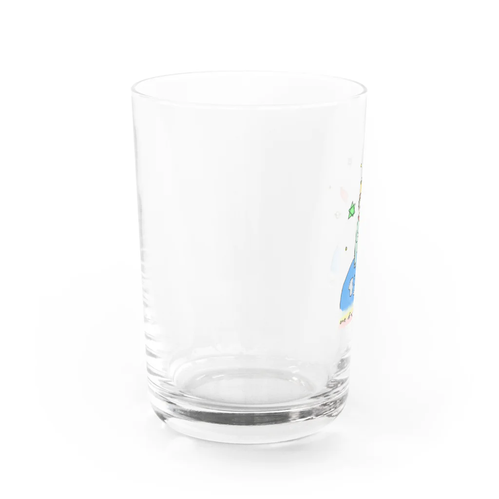 かふぇもかのshopの王子さま Water Glass :left