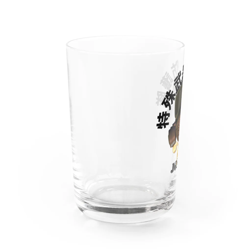 Y.T.S.D.F.Design　自衛隊関連デザインの特殊武器防護隊のイメージ Water Glass :left