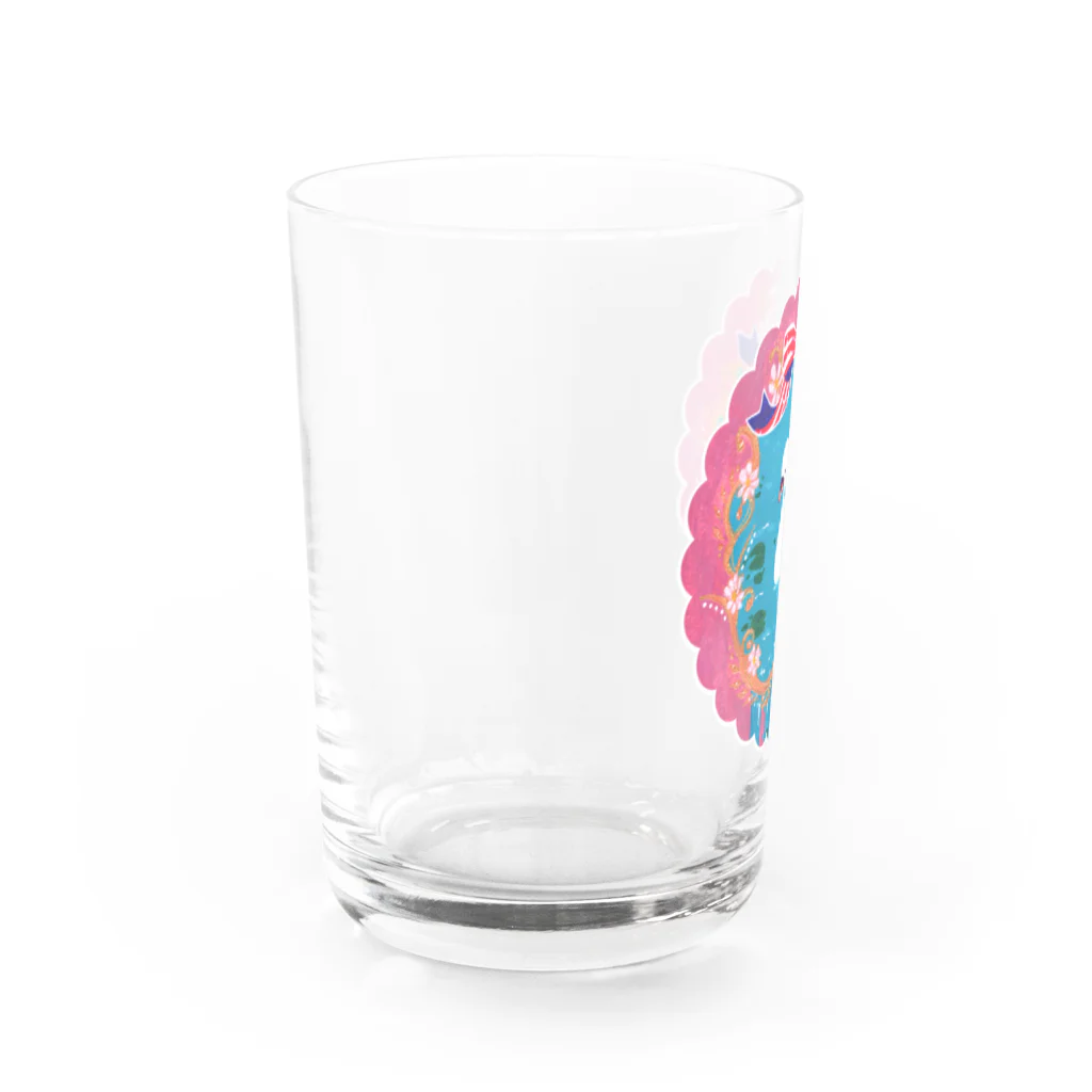 ArteCraftの白鳥とりぼん Water Glass :left