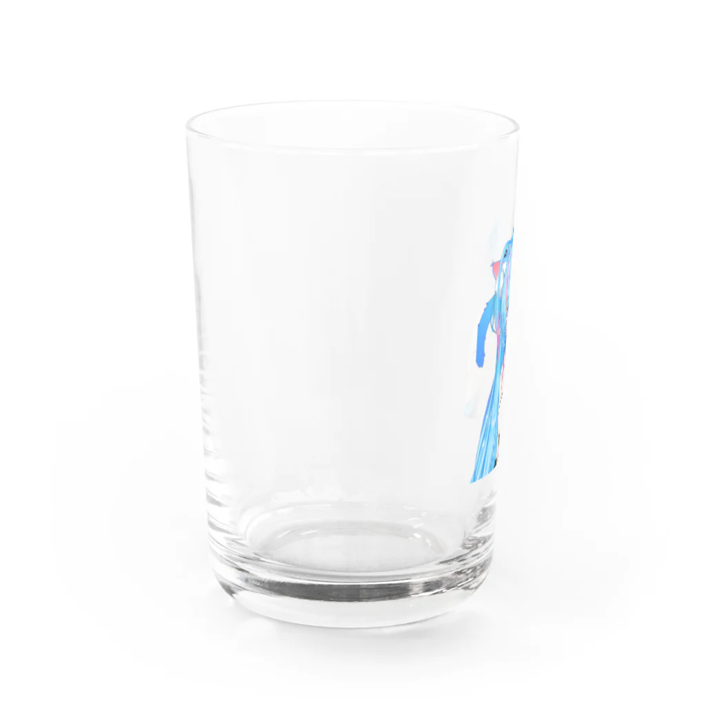 リネイル@Vtuber　のリネイルグッズの第１弾だよっ！ Water Glass :left