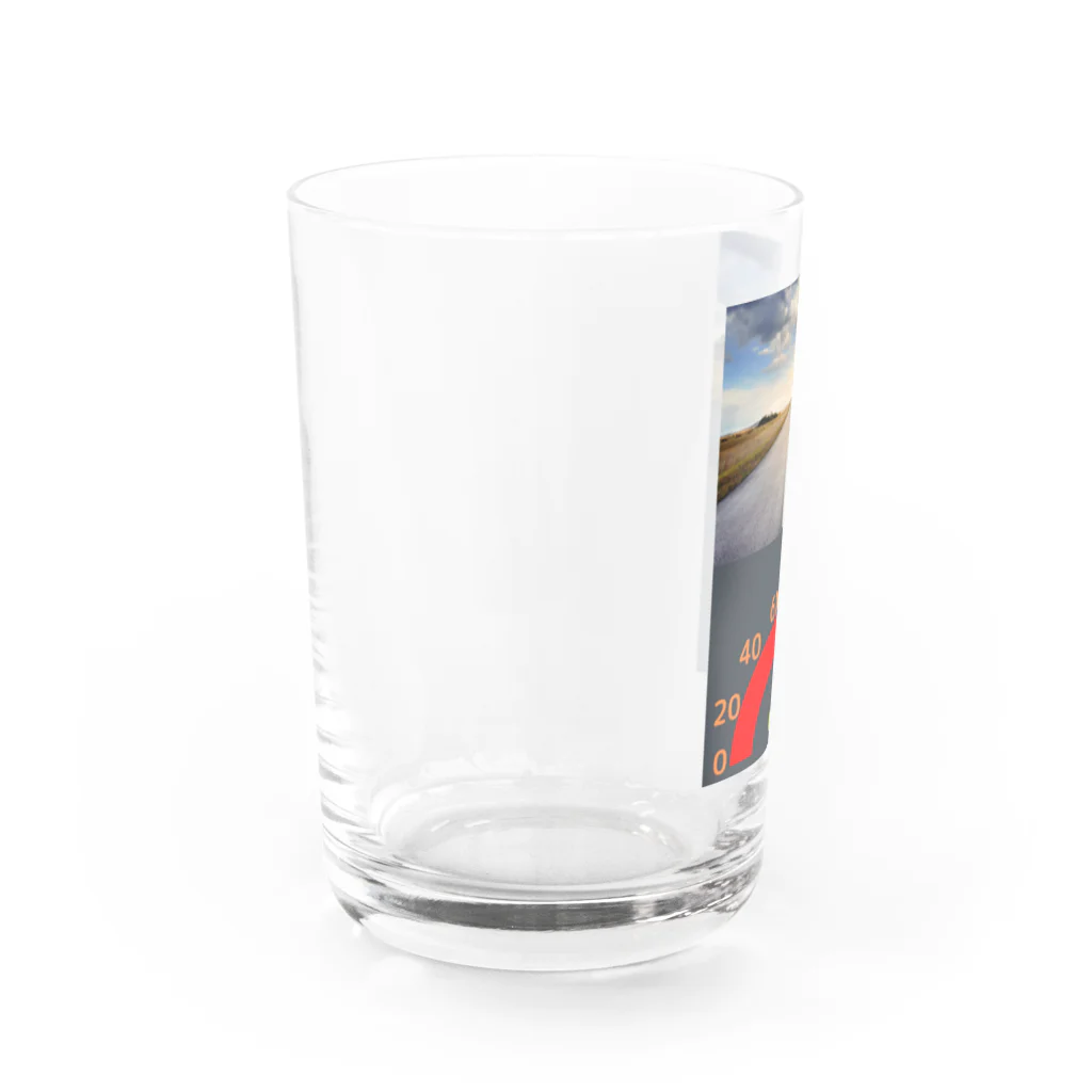 Yuuki Orange Storeの時速80キロ Water Glass :left