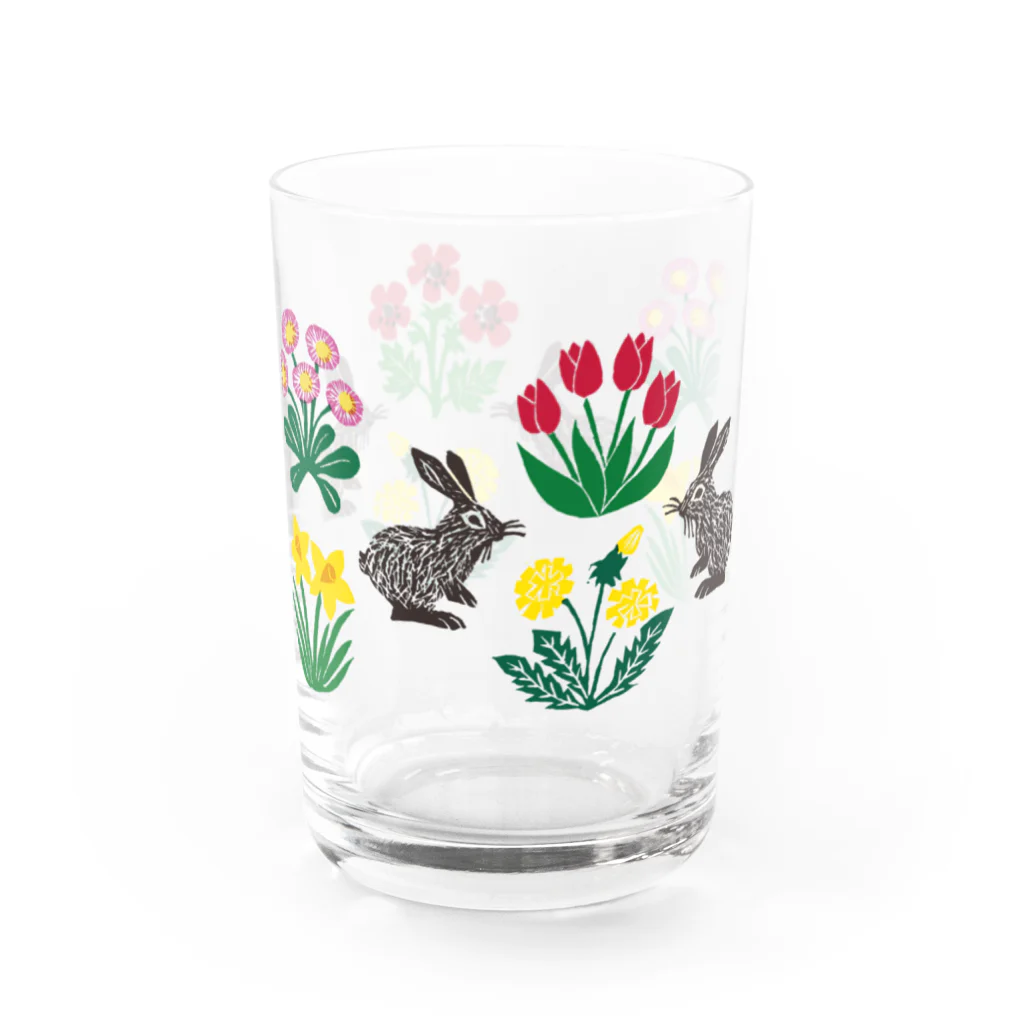 yuko koikeのspring flowers Water Glass :left