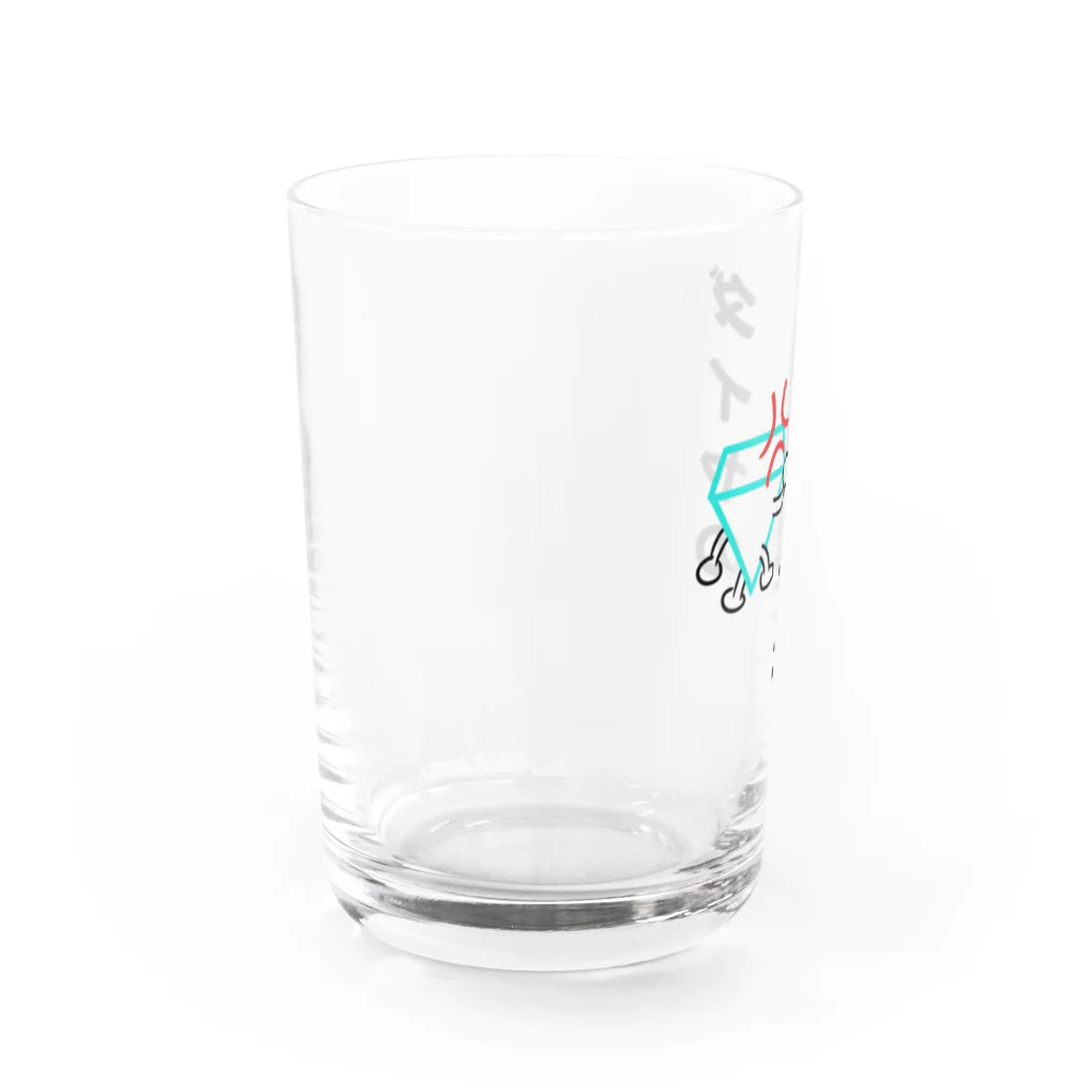 うえおばざあるのダイヤの乱れ Water Glass :left