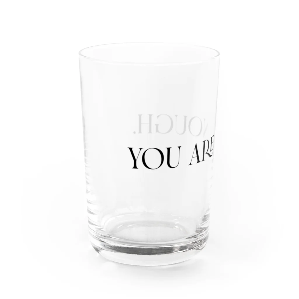 MONETのYOU ARE ENOUGH. Water Glass :left