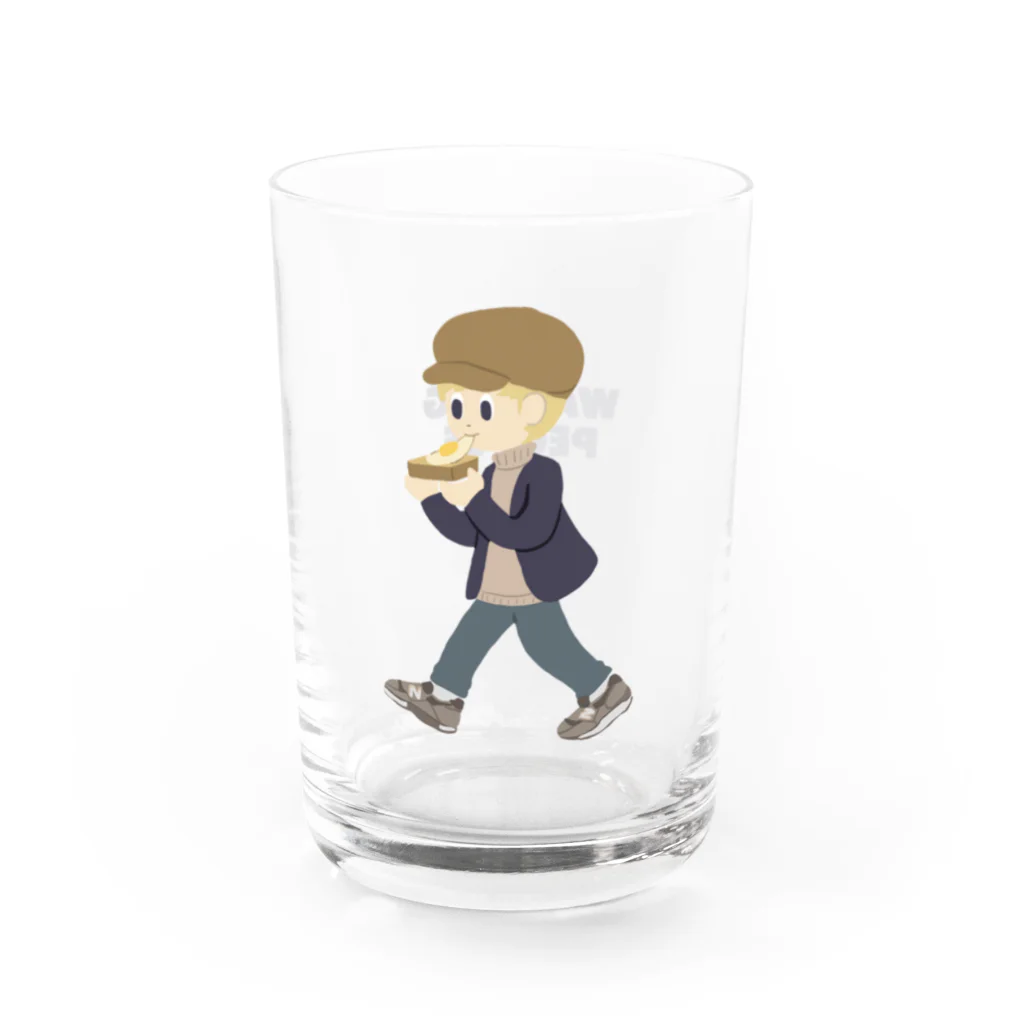 PERCENT STOREのWALKING PEOPLE NO.24 Water Glass :left