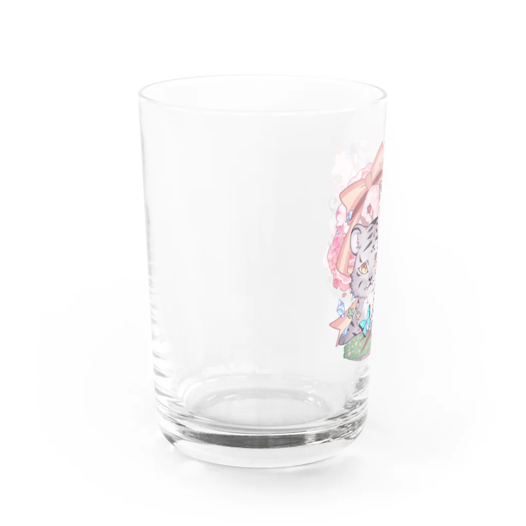 桜乃 恋紋🐯🌸新人VTuber🌸の1周年記念グッズ Water Glass :left