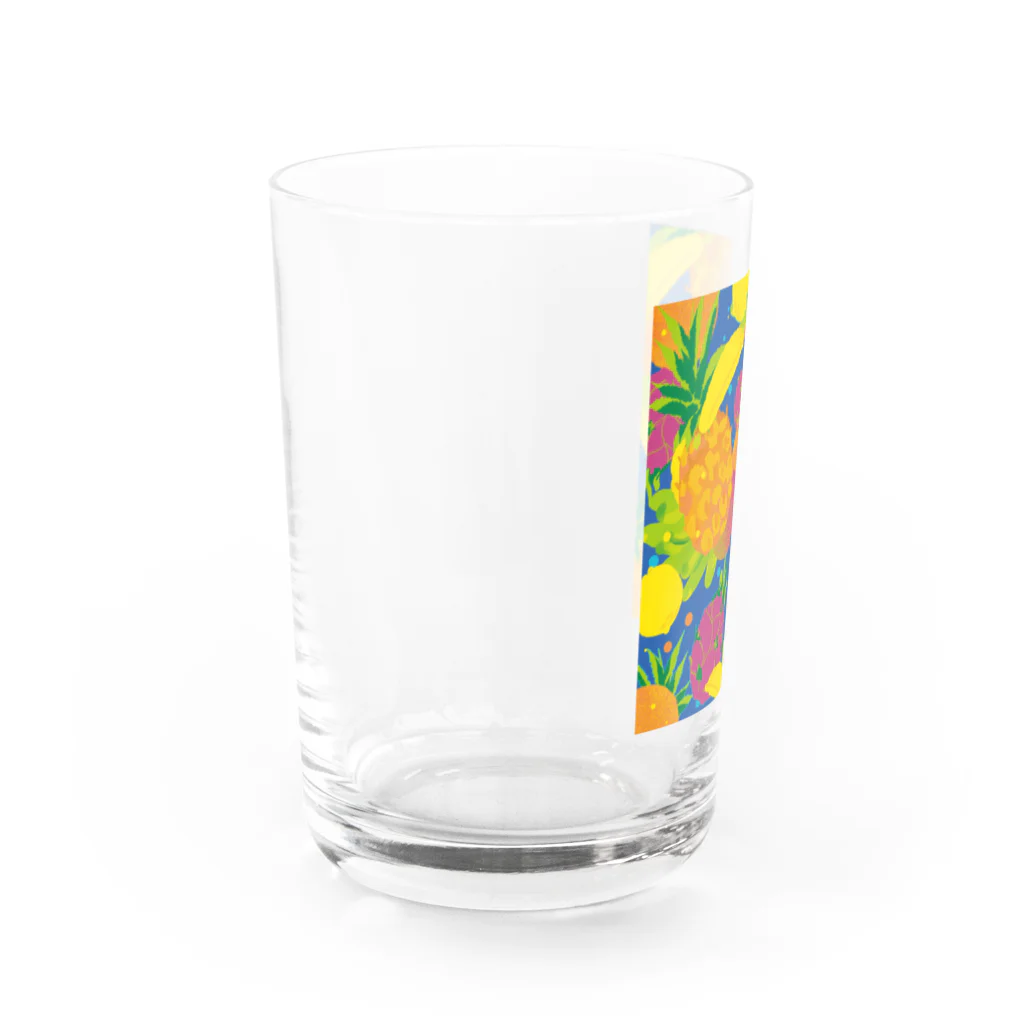 なみそんのトロピカル Water Glass :left