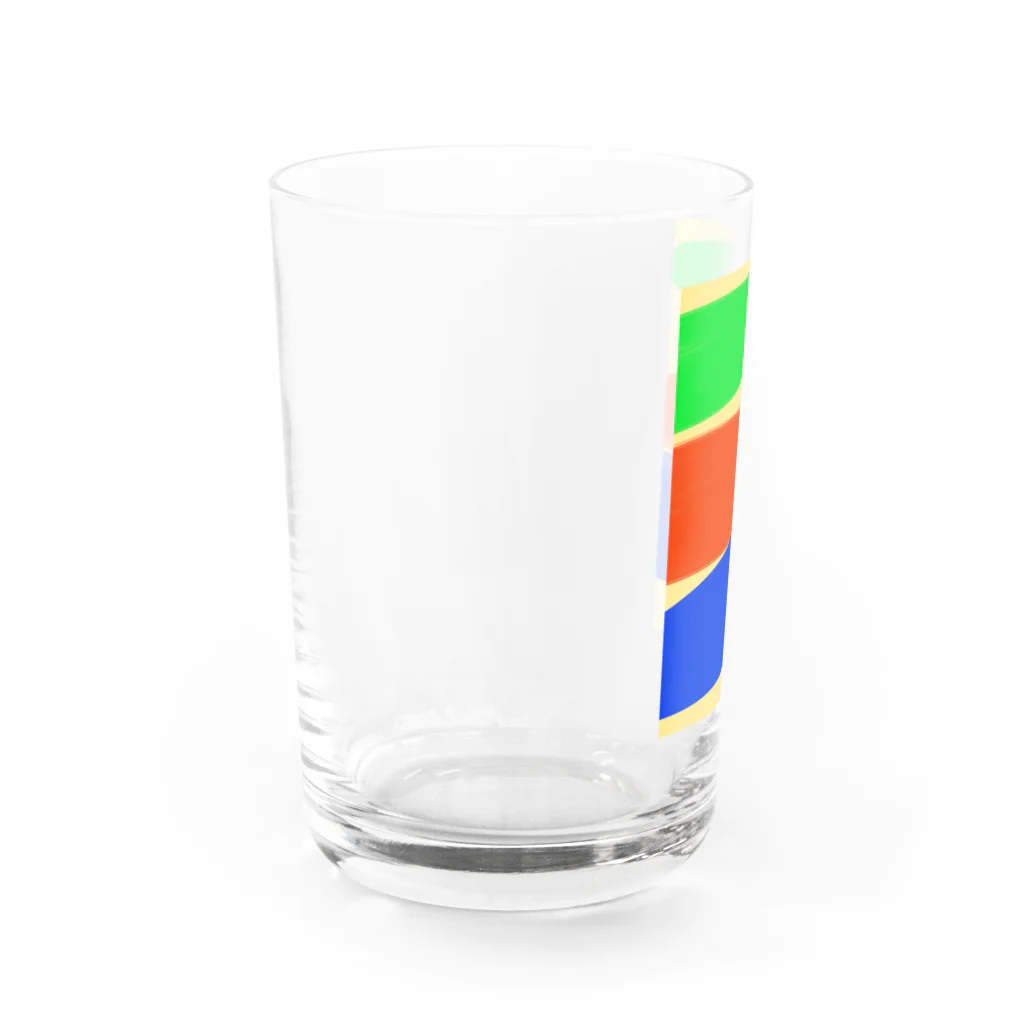 キーのハワイ Water Glass :left