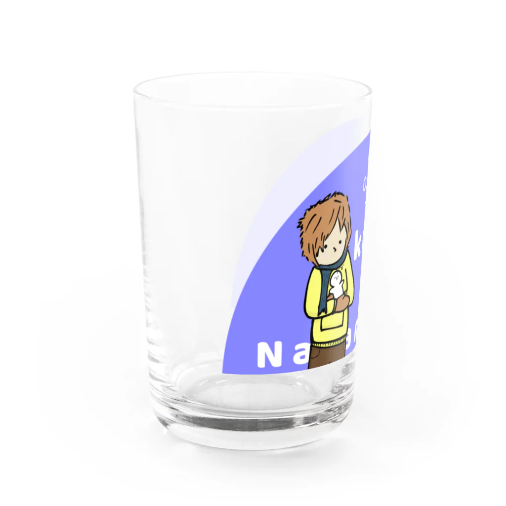 愉快な仲間たち🐙の愉快なふたり Water Glass :left