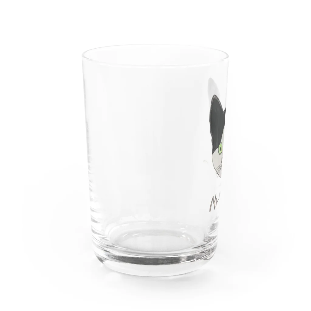 暴走りんごの万ちゃん Water Glass :left