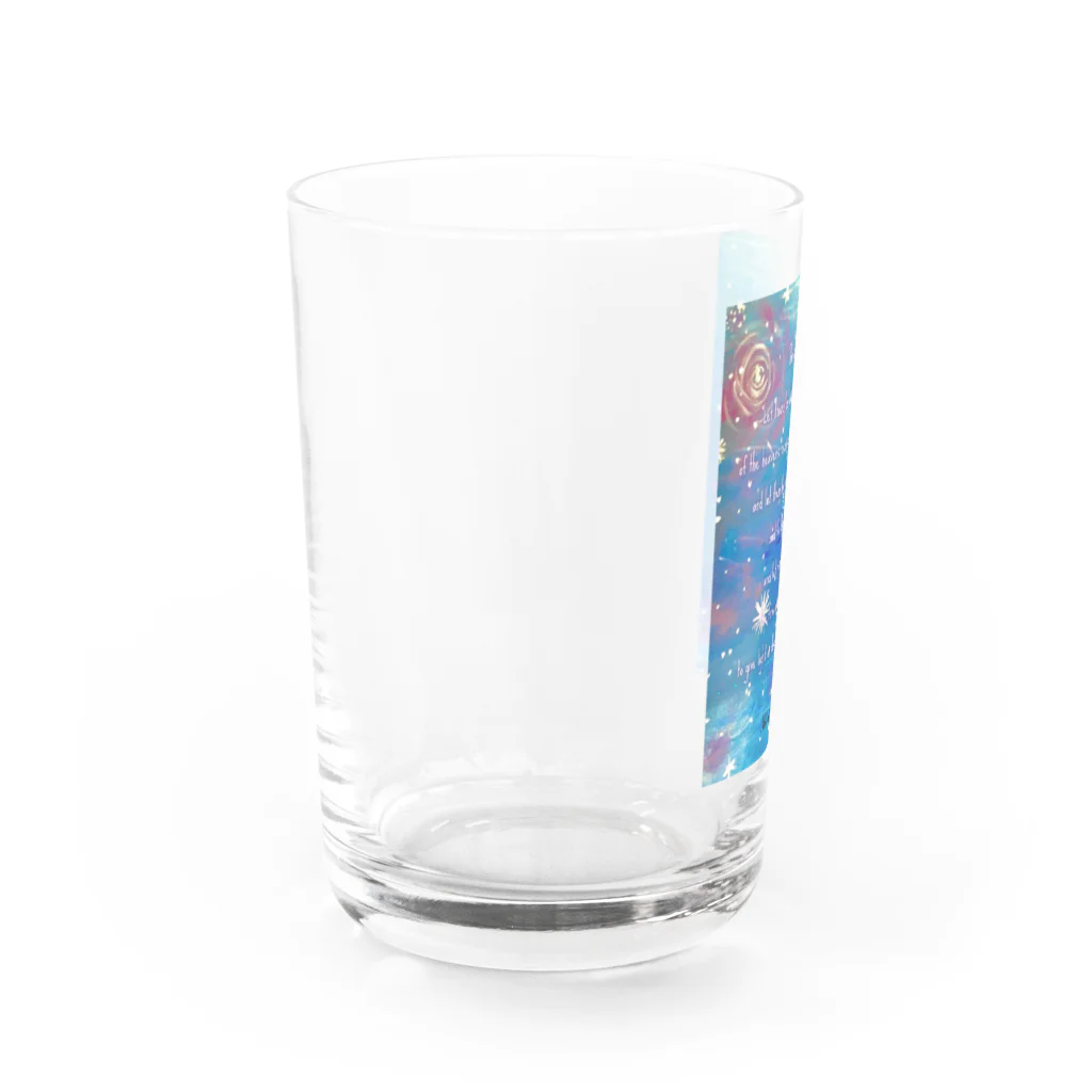 はにかむ工房のほしぞら Water Glass :left