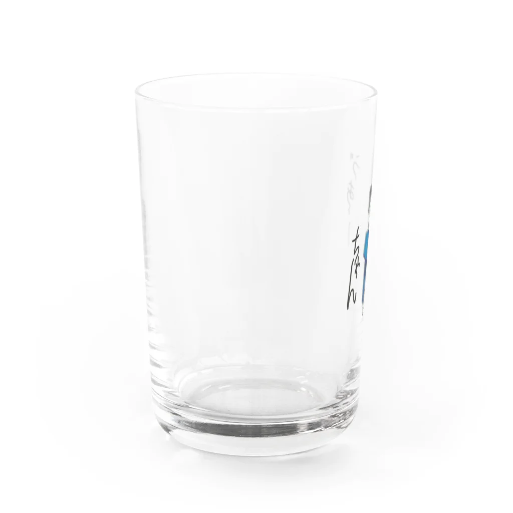 エイエヌソフトのれん街のVirtian(ゔぁ～ちゃん)デザイン Water Glass :left