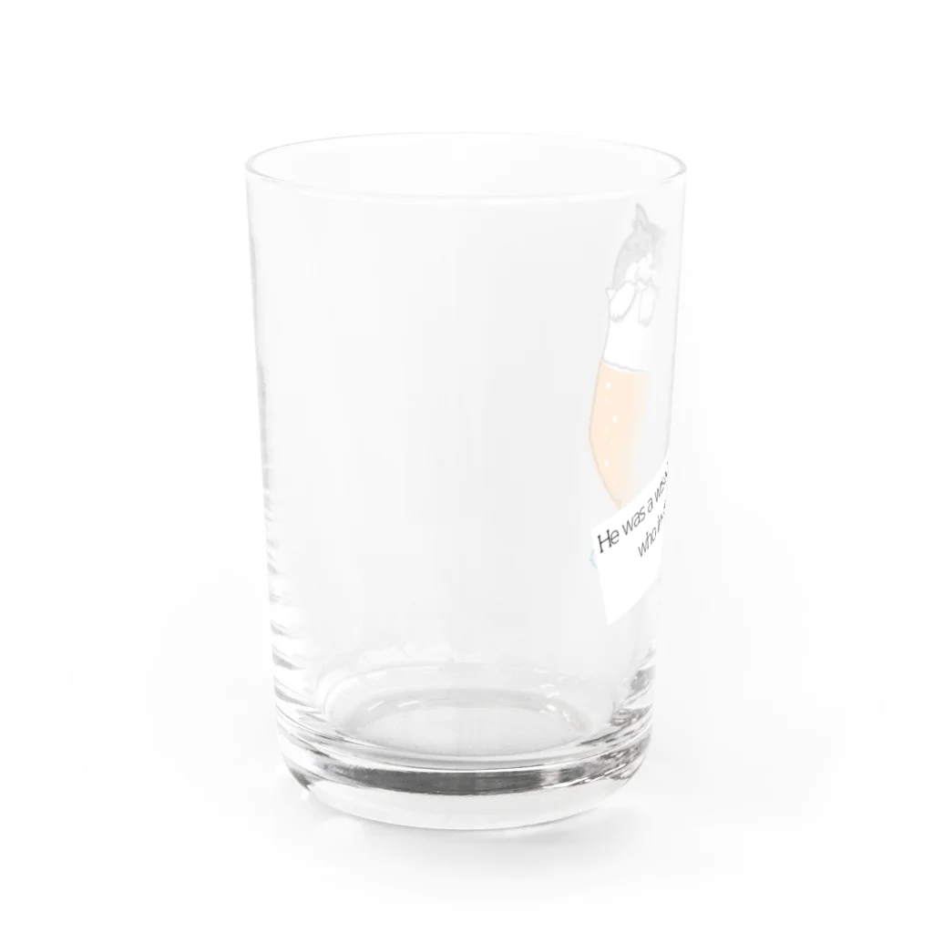 ビアネコの隠れ家のビアネコ+プラトン Water Glass :left