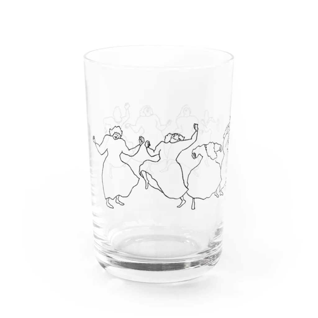 Aico/坪井愛子のdancing girl Water Glass :left