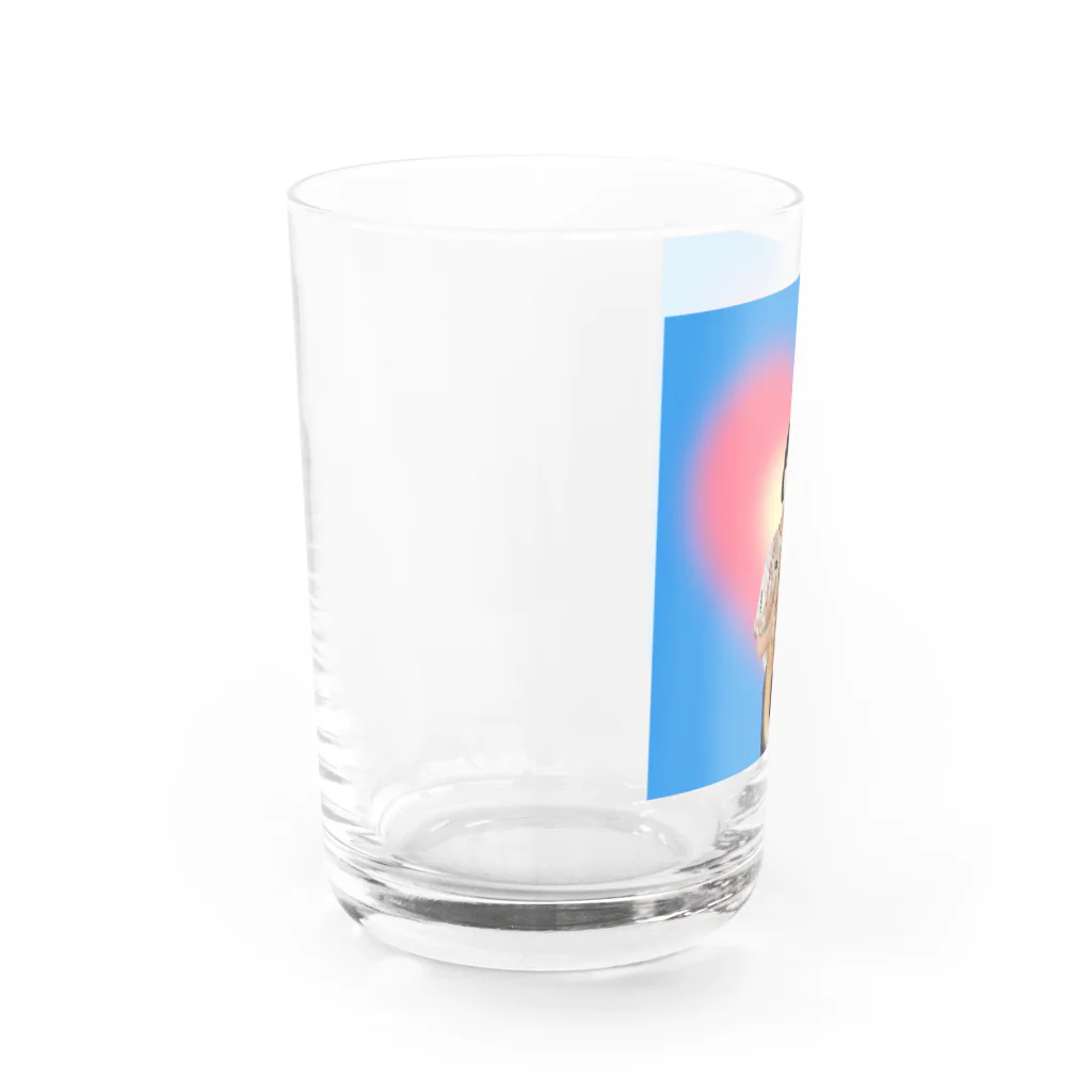 🍲🥓の祖父母んちのネコ Water Glass :left