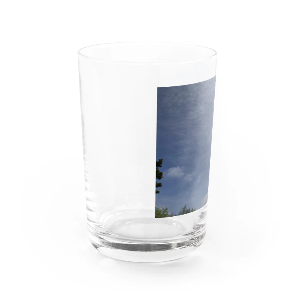 そらもようの春の空 Water Glass :left