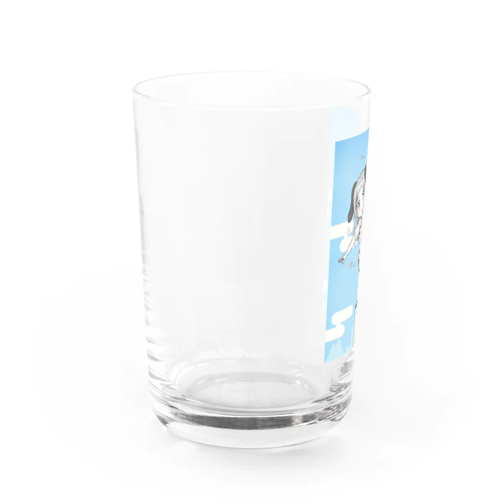 たんれ〜(お仕事募集中)のれあにゃん Water Glass :left