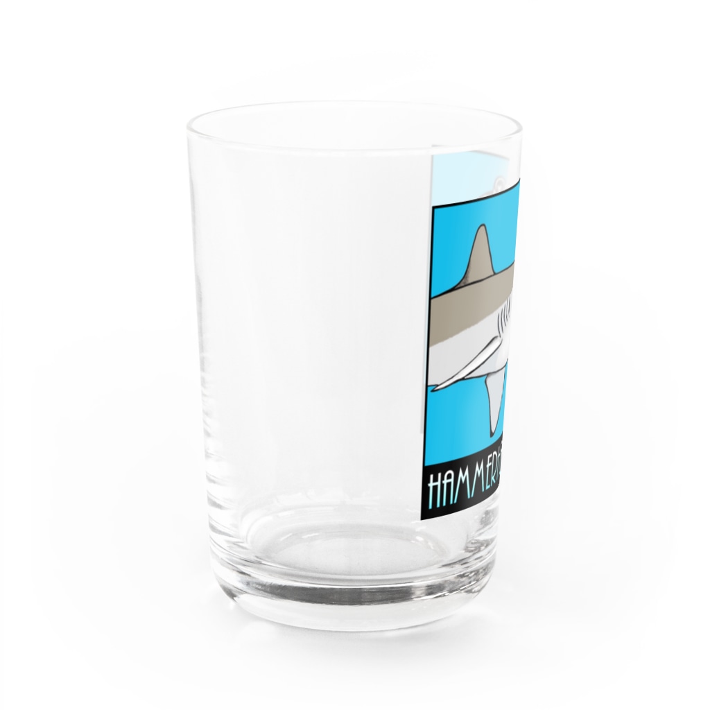 LalaHangeulのHammerhead shark(撞木鮫) Water Glass :left