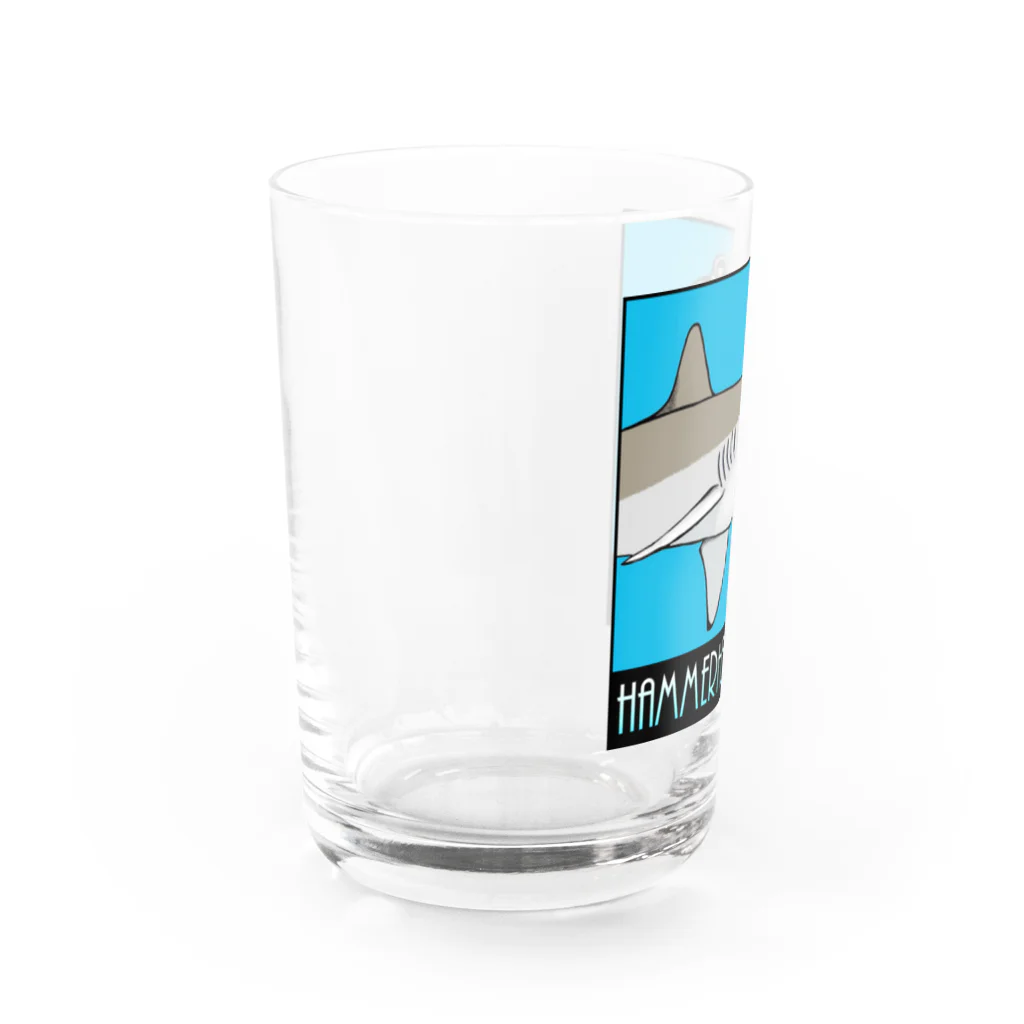 LalaHangeulのHammerhead shark(撞木鮫) Water Glass :left